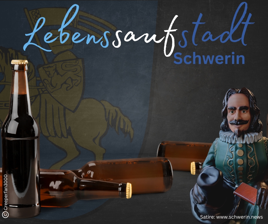 Schwerin ist #Lebenssaufstadt. In fast keiner anderen Stadt Deutschlands gibt es so viele Alkoholabhängige.