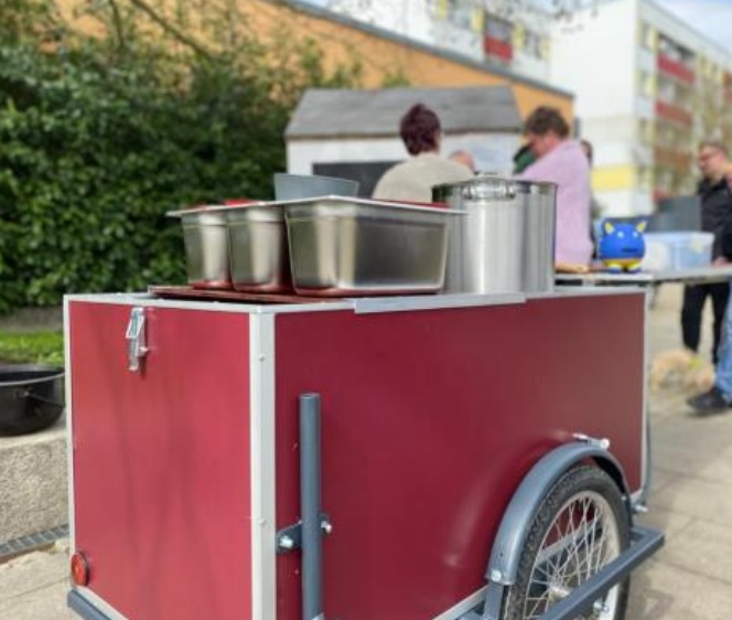 Stadtgebietsgaststätte: Eine mobile Küche für alle im&nbsp;Quartier63
