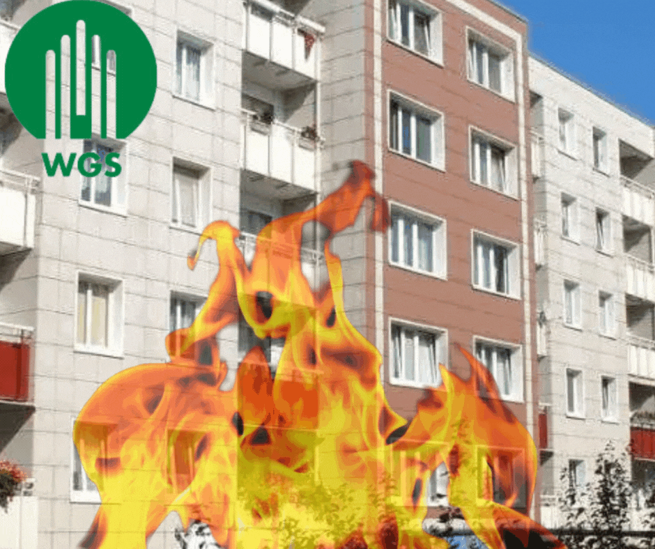 Wohl keine Brandstiftung! Balkon-Brand in Neu Zippendorf wohl aufgrund fahrlässigem&nbsp;Verhalten.