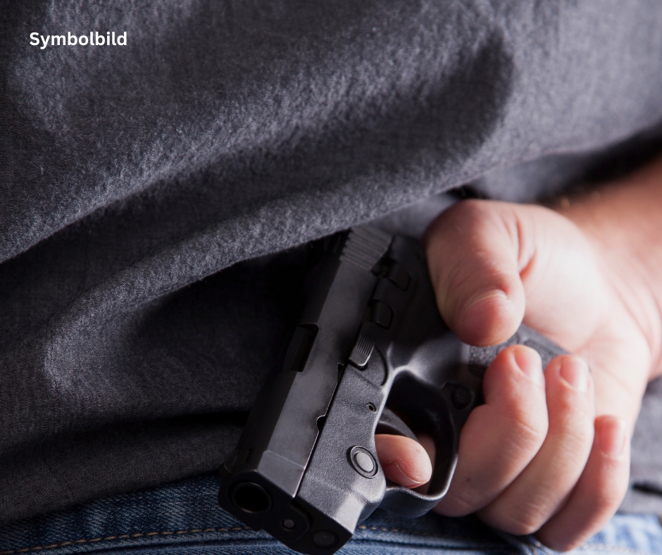 Hegelstraße: Jugendlicher löst mit Spielzeugwaffe Polizeieinsatz&nbsp;aus.