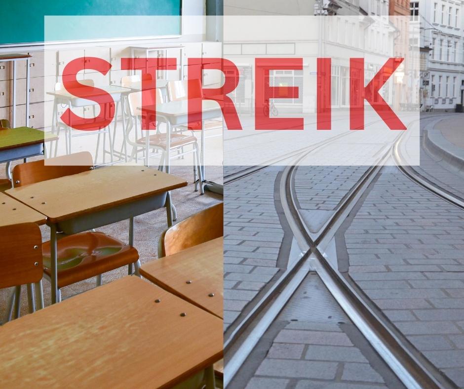 Streikwelle am Dienstag in Schwerin. Was ausfällt, wer streikt und&nbsp;warum: