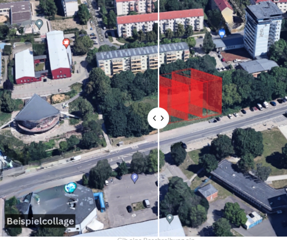Parkhaus für über 350 PKW und Reihenhäuser gegenüber Kongresshalle geplant. (Genaue Pläne im&nbsp;Beitrag).