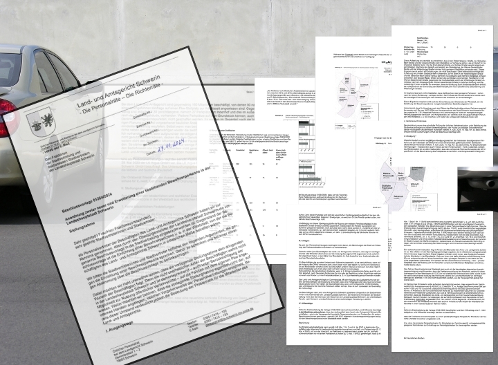 Geplante Bewohnerparkzonen in Weststadt – Personalräte des Landgerichts schlagen&nbsp;Alarm
