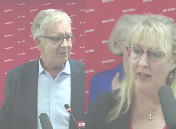 Rechnet mit „Blackrock-Kanzler“: Linke wählt  Bartsch und Latendorf auf vordere Plätze für Bundestagswahl in&nbsp;MV.