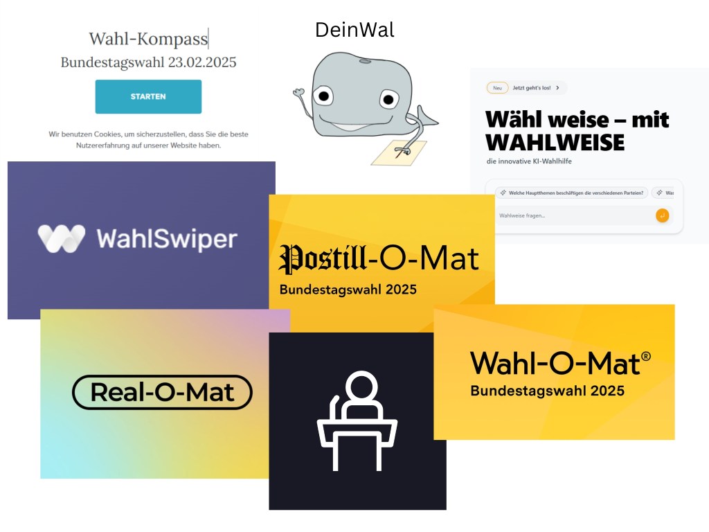 Wir haben 10 Alternativen zum Wahl o Mat für euch getestet. Probiert sie gerne&nbsp;aus.