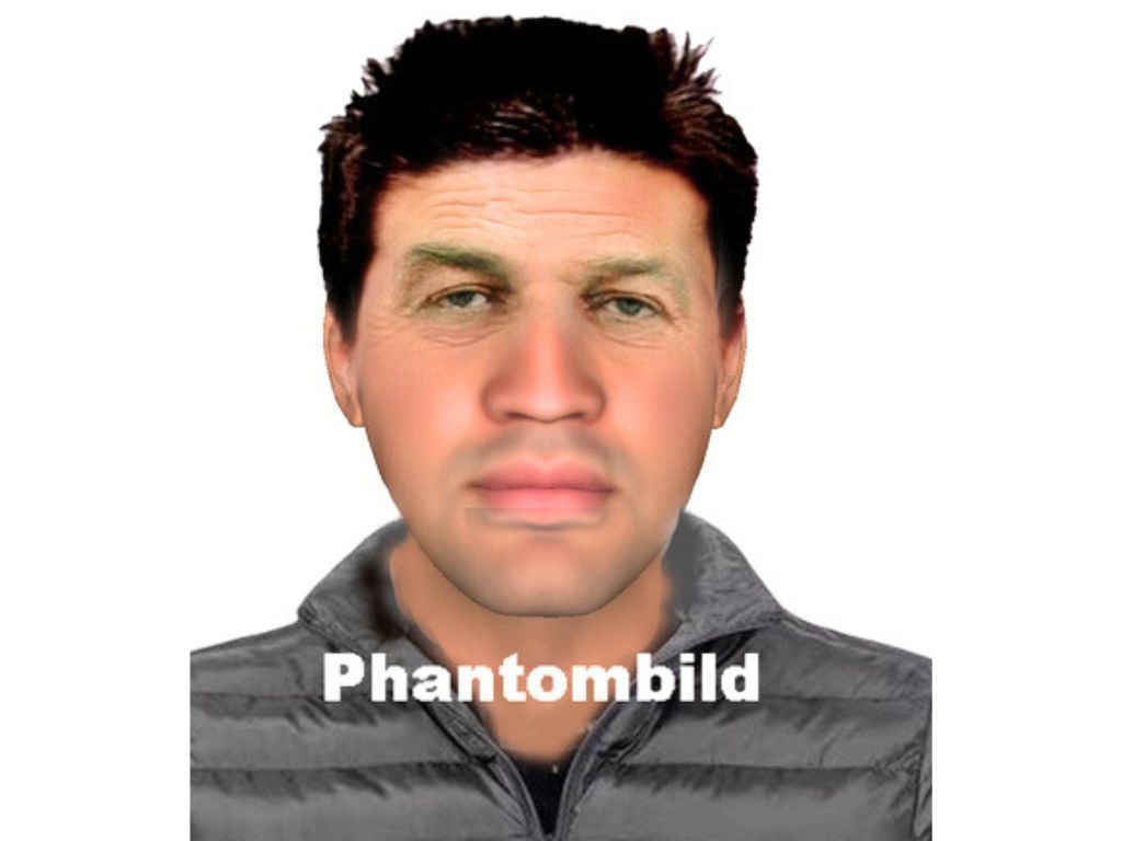 Wer kennt diesen Mann? Polizei Schwerin sucht mit Phantombild nach Tatverdächtigen.