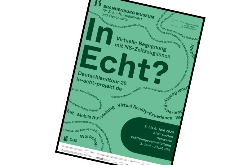Virtuelle Zeitreise: Mobile Ausstellung „In Echt?“ kommt nach&nbsp;Schwerin