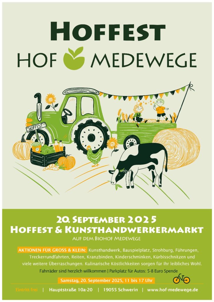 Ein Tag für die ganze Familie: Hoffest in&nbsp;Medewege