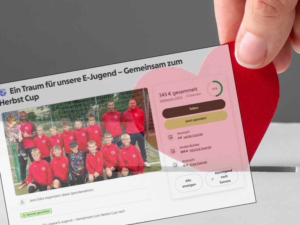 Spendenaufruf: Kleine Kicker, großes Turnier: E-Jugend braucht Support auf dem Weg zum U11&nbsp;Cup