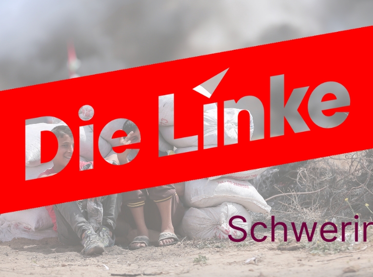 Schweriner Linke zieht Antrag zur Aufnahme von Kindern aus Gaza und Israel&nbsp;zurück.