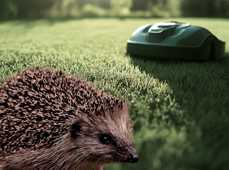 Ziel: Igel zerschreddern beenden. Stadtpolitik soll Nachtfahrverbot für Mähroboter&nbsp;einführen.