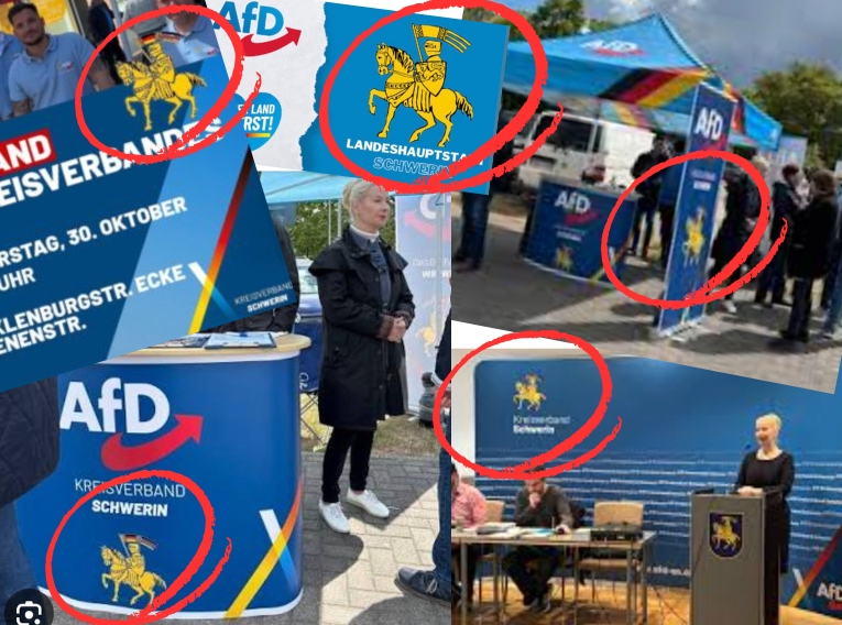 Massenhafte, unzulässige Nutzung des Stadtwappens durch AfD – Unterlassungsverfügung wird&nbsp;vorbereitet.