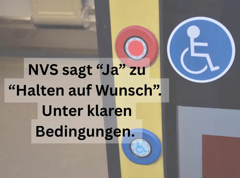 NVS sagt „Ja“ zum „Halten auf Wunsch“ – jetzt soll’s ein Testjahr&nbsp;geben.