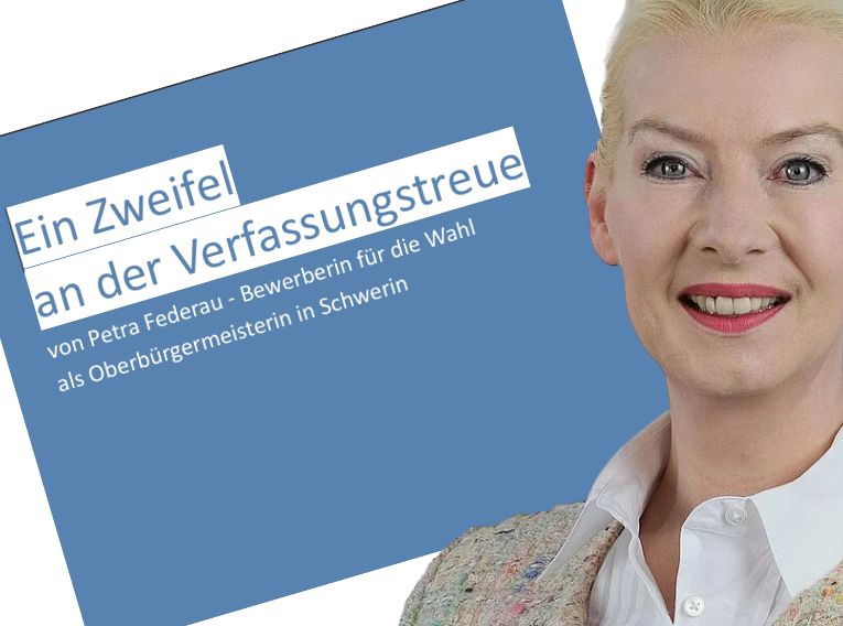 OB-Wahl in Schwerin: Initiative verlangt Verfassungstreue-Check für Petra&nbsp;Federau