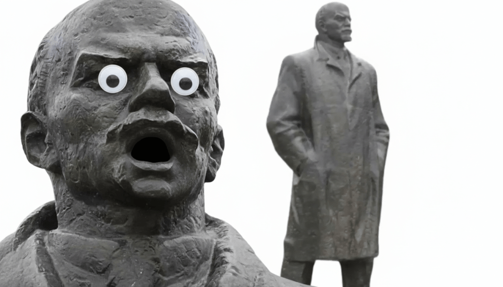 Neues zu Lenin Statue: Aus „Eintragen“ soll „Widersprechen“ werden. Hauptausschuss will Konfrontationskurs gegen Landesdenkmalamt.