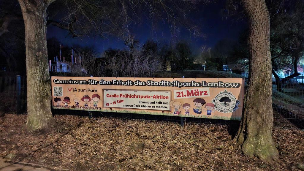 Stadtteilpark Lankow: Nach dem erfolgreichen Bürgerentscheid und Vereinsgründung folgt die erste gemeinsame&nbsp;Aktion