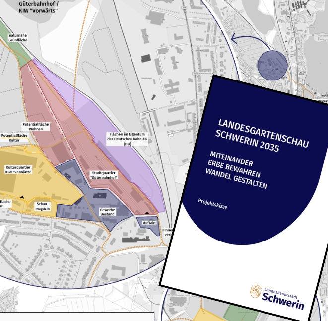 Die 83-Millionen-Frage: Kann sich Schwerin diese Gartenschau leisten? Stadt veröffentlicht Gartenschau&nbsp;Konzept