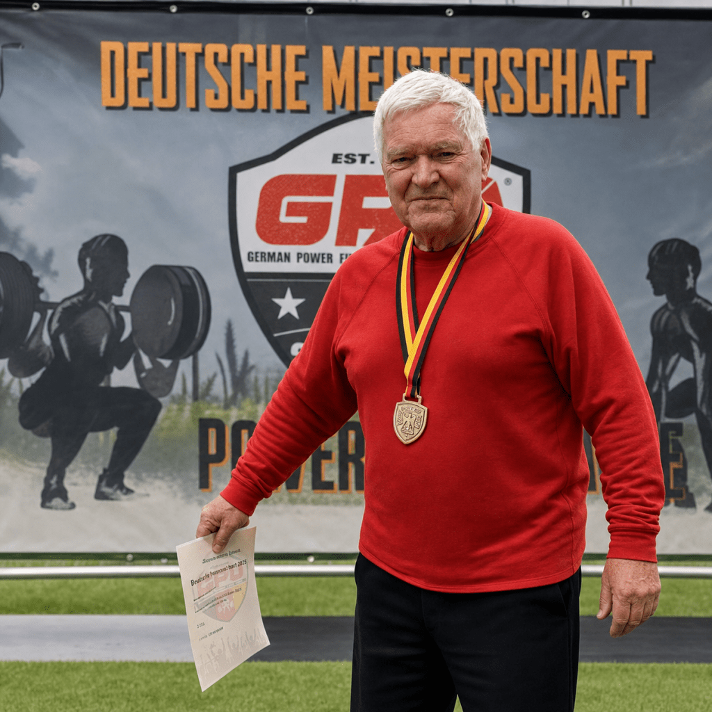 Gebürtiger Schweriner Rüdiger Schrör holt  erneut Gold im&nbsp;Bankdrücken