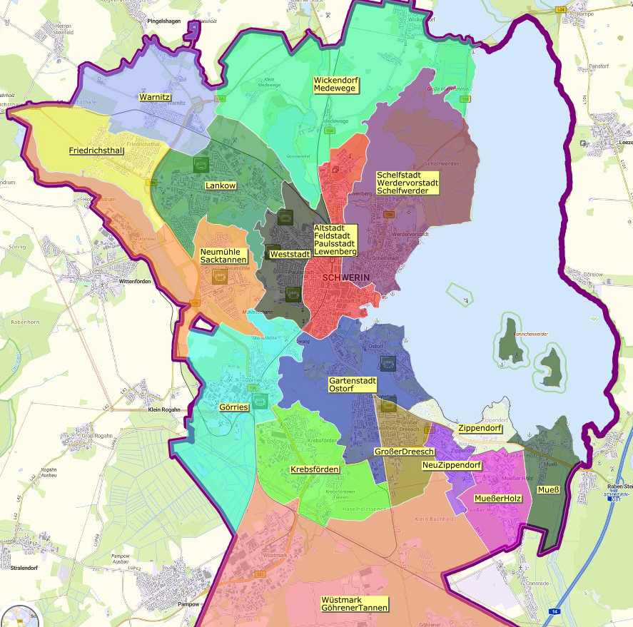 Neues Geoportal für Schwerin online: Luftbilder, Grundstücke, Wahllokale und mehr auf einen Klick