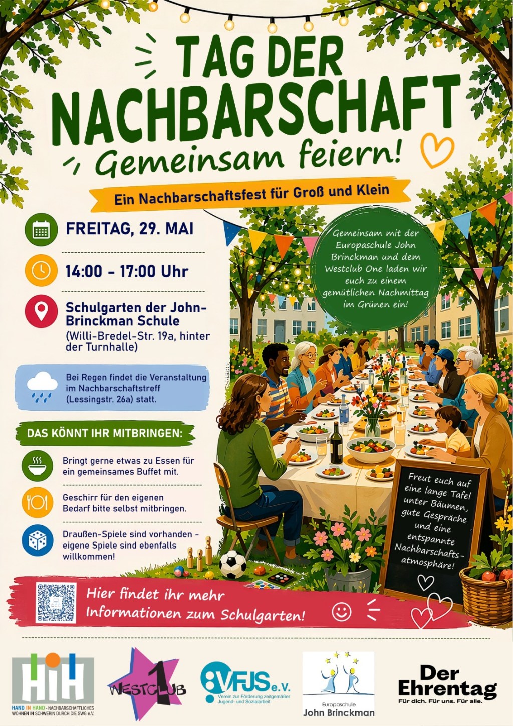 Mitbringen, mitmachen, mitfeiern: Stadtteilfest in der Weststadt&nbsp;geplant