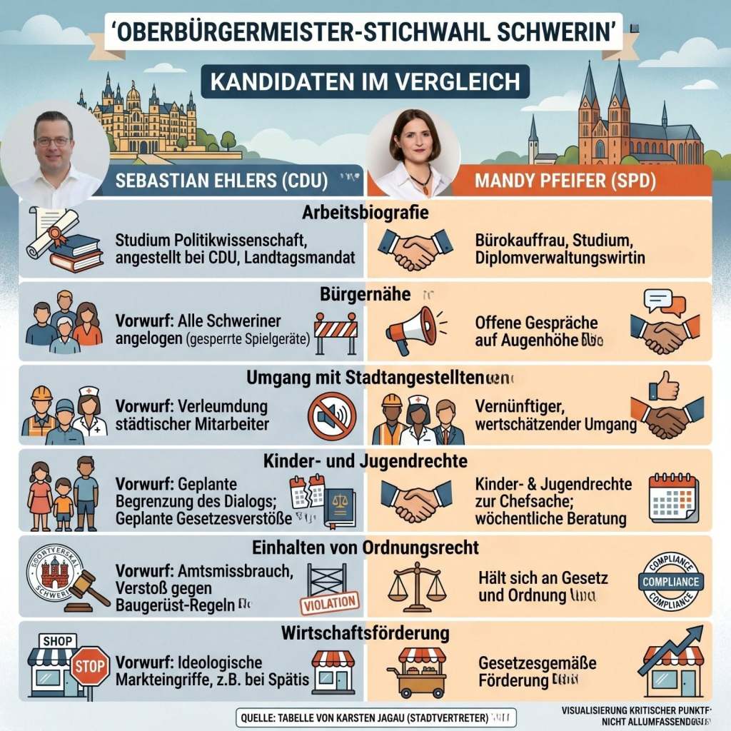 Jetzt ermittelt die Polizei. OB Ehlers zeigt Stadtvertreter Jagau wegen Facebook-Grafik an