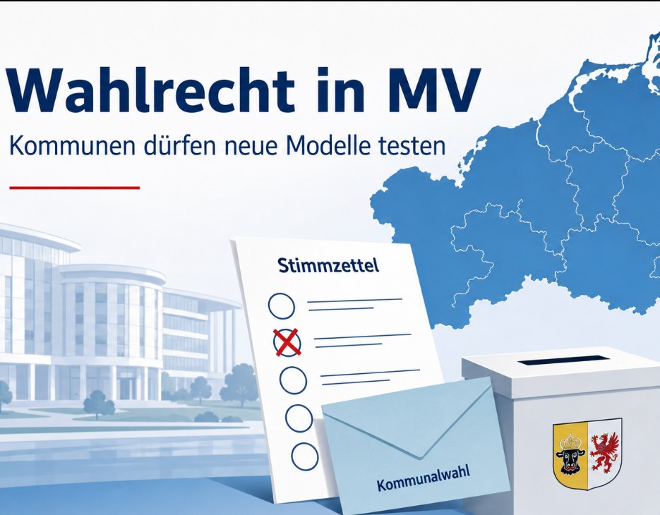 MV geht „voran“ und erlaubt Wahl-Experimente. Was nun erlaubt ist: