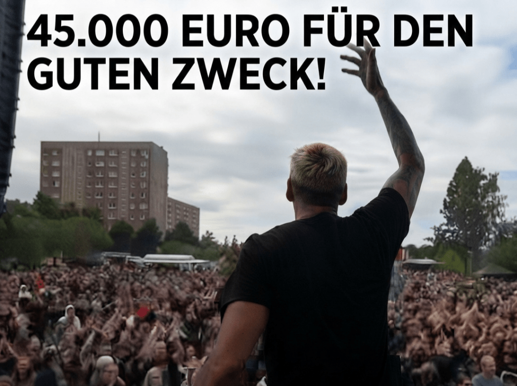 Über 45.000 Euro für den guten Zweck: Feine Sahne Fischfilet feiern triumphalen Dreesch-Abschluss