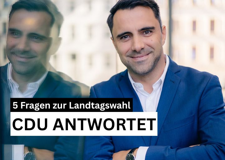 Wahlprüfsteine zur Landtagswahl: Als Erste antwortet die&nbsp;CDU