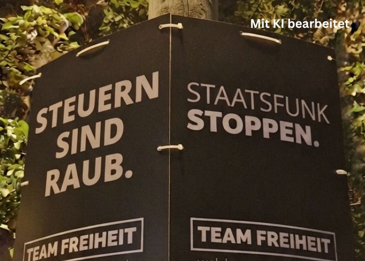 Null Bock auf Staat, aber Bock auf Diäten? So heuchlerisch ist Team Freiheit