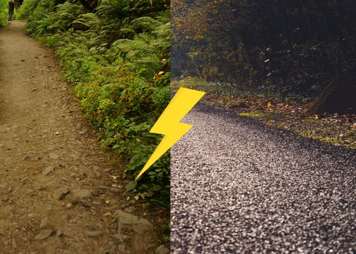 Stadt widerspricht BUND: Asphalt soll am Schweriner See die Natur&nbsp;schonen.