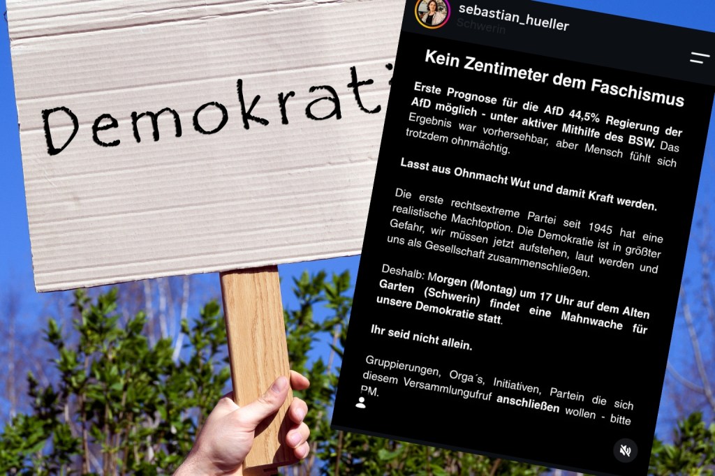 „Kein Zentimeter dem Faschismus“: Grüne und Initiativen rufen für Montag zu Mahnwache auf dem Alten Garten&nbsp;auf