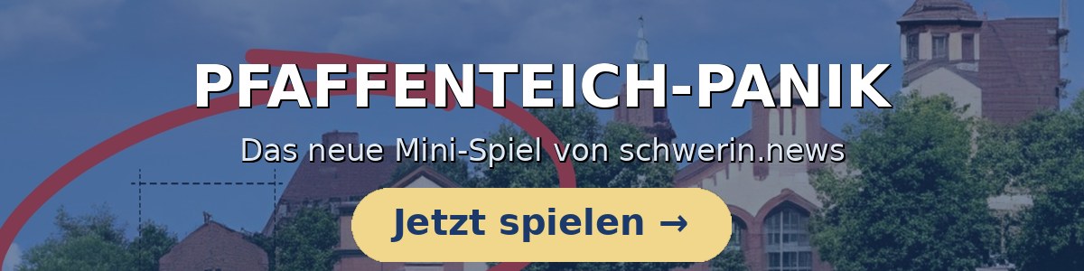 Pfaffenteich-Panik: Das Mini-Spiel von schwerin.news – jetzt spielen