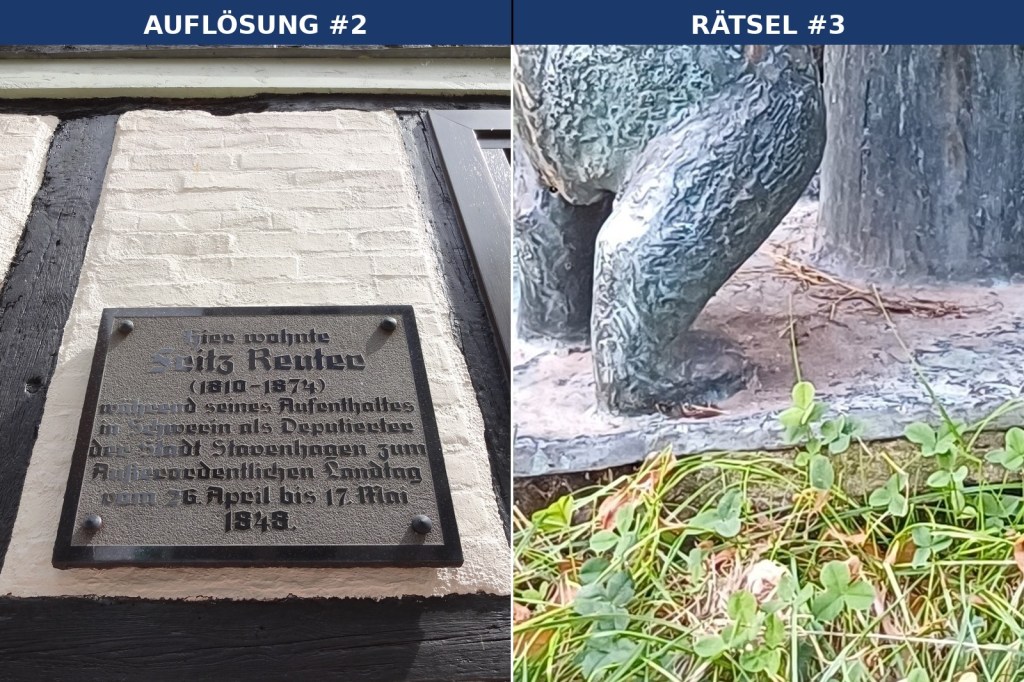 Auflösung Bilderrätsel #2: Schusterstraße 12 – Fritz Reuters Quartier ist heute ein Gasthof